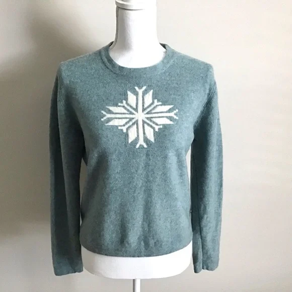 Vintage Lambswool Snowflake Sweater ASO Lorelai Gilmore in Gilmore